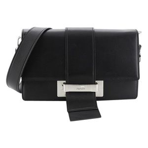 Prada Metal Ribbon Shoulder Bag City Calfskin Medium